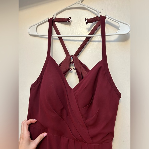 Azazie Alani (from 2022) in Cabernet color bridesmaid dress - Picture 7 of 10